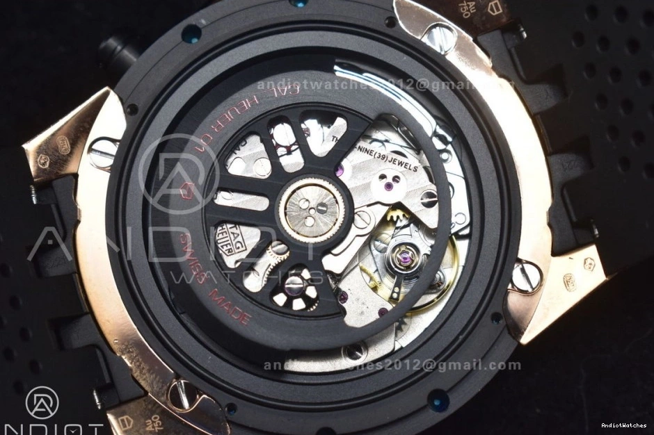 Carrera Attractive RG 409 A 45mm XF Blk HEUER Cal. RU 01 0830